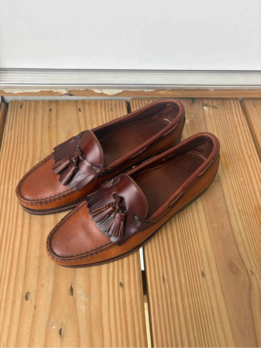 Allen Edmonds Nashua Leather Tassel Loafers